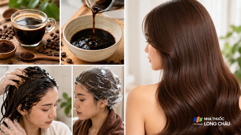 Ủ tóc trong khoảng 30 - 45 phút bằng mũ trùm hoặc khăn quấn