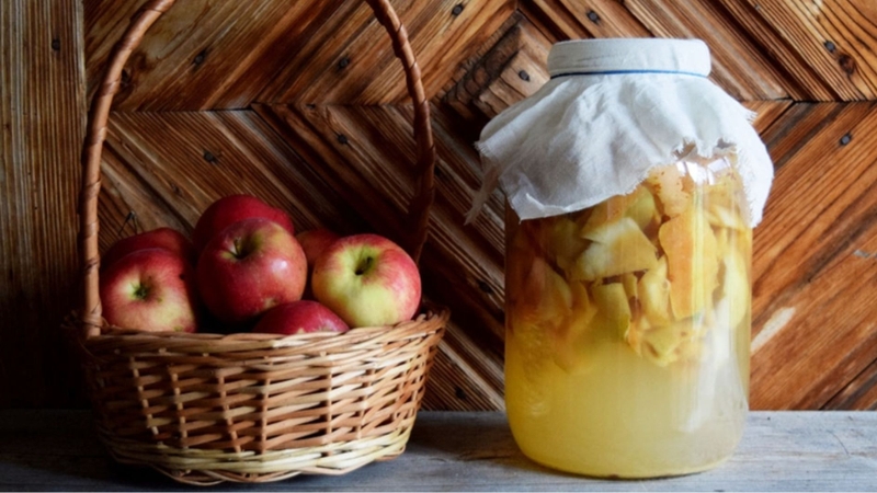 Sử dụng giấm táo với lượng phù hợp