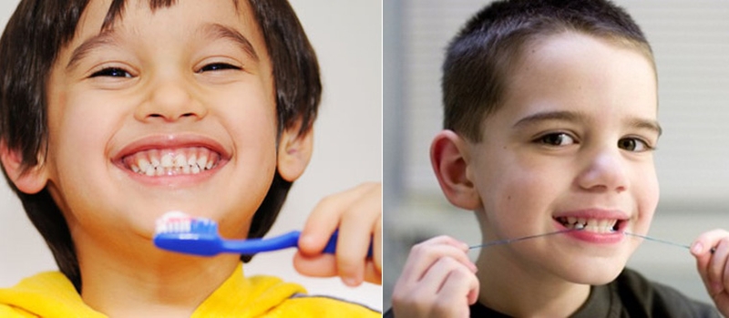 Cho trẻ em dùng chỉ nha khoa có được không