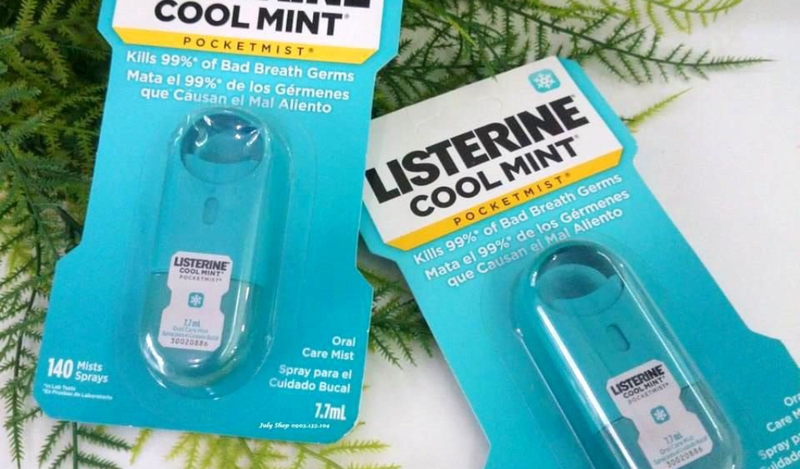 Xịt thơm miệng loại nào tốt: Listerine Cool Mint