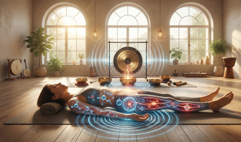 Âm thanh trị liệu đi qua từng tế bào và giúp cơ thể thư giãn sâu từ bên trong