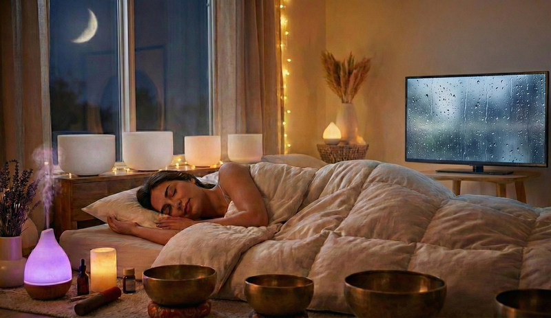 Âm thanh trị liệu giúp cơ thể thư giãn và cân bằng cảm xúc