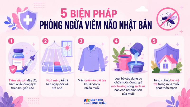 Một số biện pháp phòng ngừa viêm não Nhật Bản