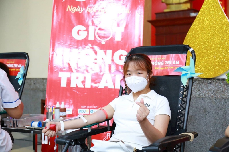 chuẩn bị mang thai có nên hiến máu 1