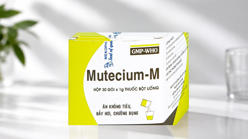 Thuốc bột uống hỗ trợ điều trị ăn không tiêu, đầy hơi, chướng bụng và một số triệu chứng rối loạn tiêu hóa