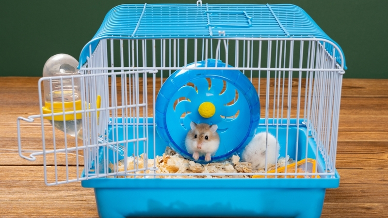 Nuôi hamster trong chuồng sạch sẽ, yên tĩnh và đủ đồ chơi giúp tránh bị cắn