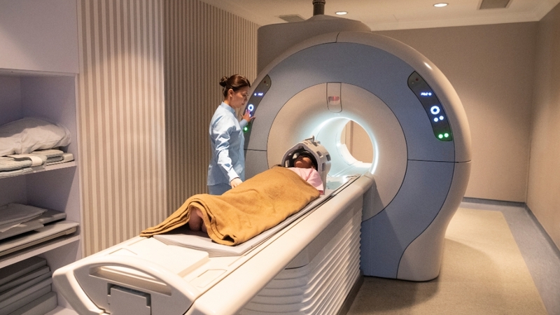 MRI là kỹ thuật dùng từ trường và sóng radio tạo ảnh chi tiết cơ quan, mô mềm bên trong