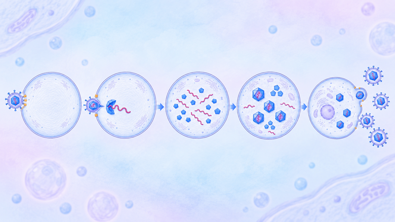 Cơ chế lây nhiễm của virus thay đổi tùy vào đặc điểm của từng loại virus