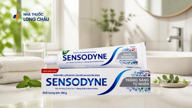 Kem đánh răng Sensodyne Gentle Whitening 100g