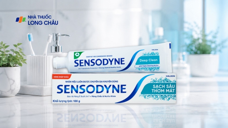 Kem đánh răng Sensodyne Deep Clean 100g