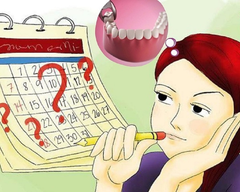 Có kinh nguyệt nhổ răng được không? Những thời điểm nên và không nên nhổ răng 2