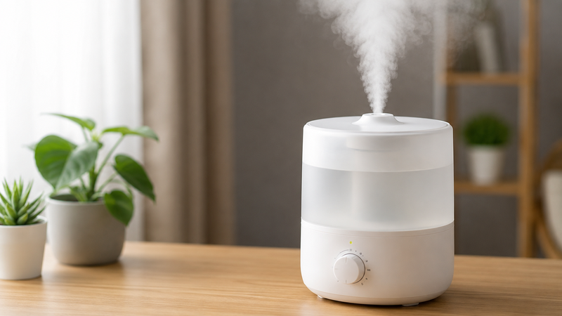 Máy phun sương giúp duy trì độ ẩm và không thay thế điều trị các bệnh lý hô hấp