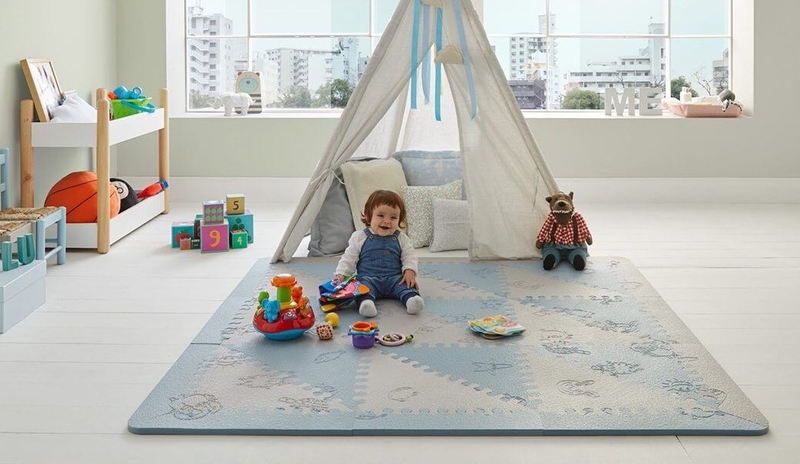 Sử dụng thảm đúng cách giúp bé vui chơi thoải mái, cha mẹ yên tâm