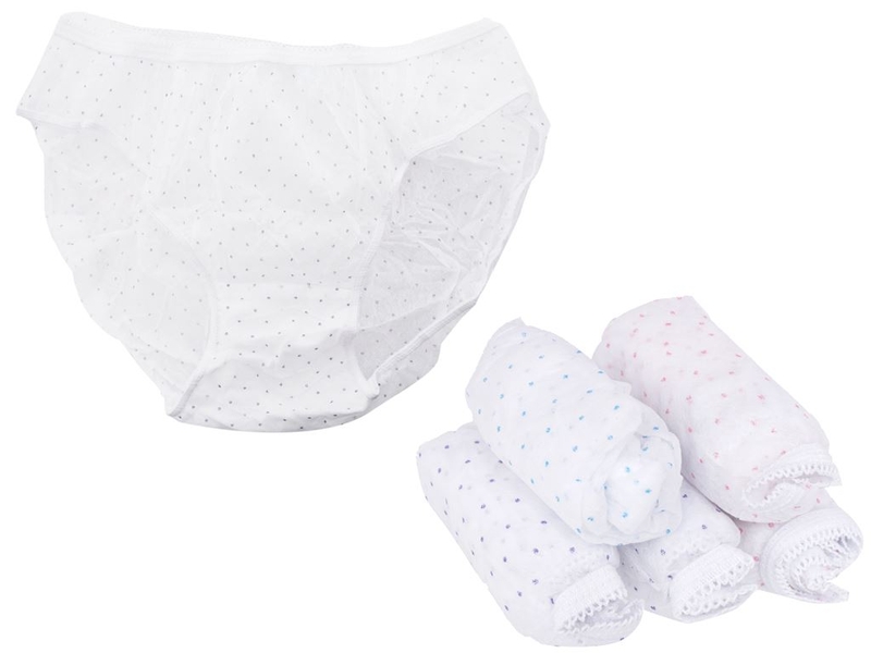 Quần lót giấy du lịch được làm bằng chất liệu mềm mại, đảm bảo vệ sinh cho làn da nhạy cảm