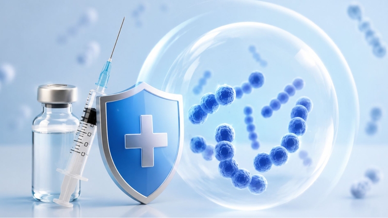 Vắc xin phế cầu giúp phòng bệnh do Streptococcus pneumoniae gây ra