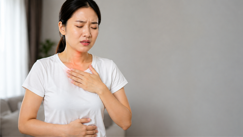 Trào ngược dạ dày thực quản có thể liên quan đến co thắt thanh quản
