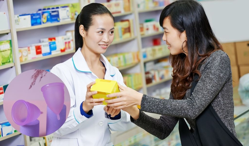 Cốc nguyệt san có bán ở hiệu thuốc không? 1