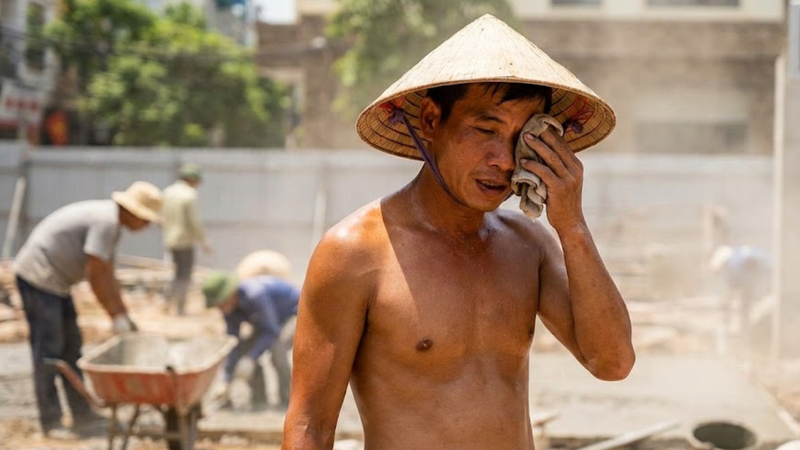 Cởi trần là thói quen quen thuộc của nhiều người, nhất là khi trời nóng hoặc lúc vận động