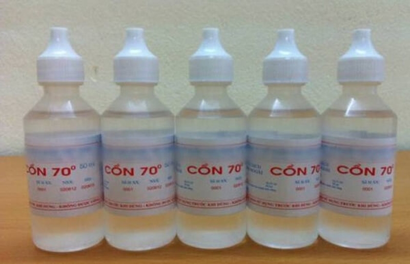 Cách pha cồn 70 độ từ những loại cồn có nồng độ cao hơn