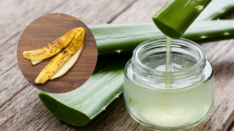 Công thức làm mặt nạ dưỡng sáng da từ vỏ chuối 2