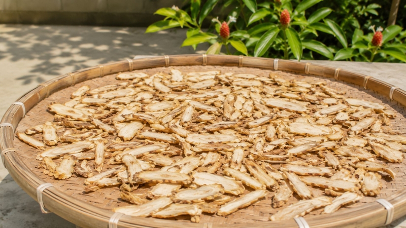 Phơi hoặc sấy khô để bảo quản được lâu