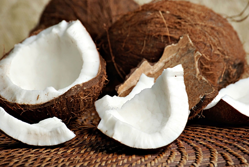 Cùi dừa bao nhiêu calo 1