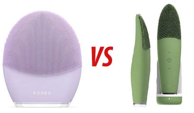 Cùng so sánh máy rửa mặt Foreo và Juvera xem loại nào tốt hơn1