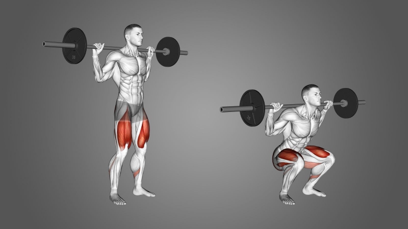 Cùng tìm hiểu về bài tập Barbell squat4