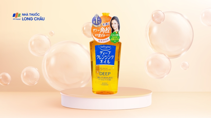 Dầu tẩy trang làm sạch sâu Softymo Deep Cleansing Oil Kose