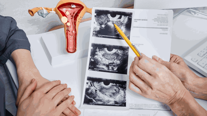 bị đa nang buồng trứng có kinh nguyệt không 1