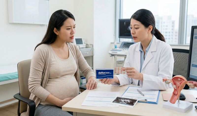 Phụ nữ mang thai cần tư vấn bác sĩ trước khi dùng Daflon 500mg