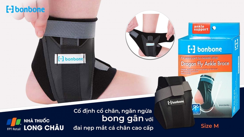 Đai nẹp mắt cá chân Bonbone - Dragon Fly Ankle Brace