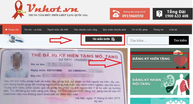 đăng ký hiến tạng 4