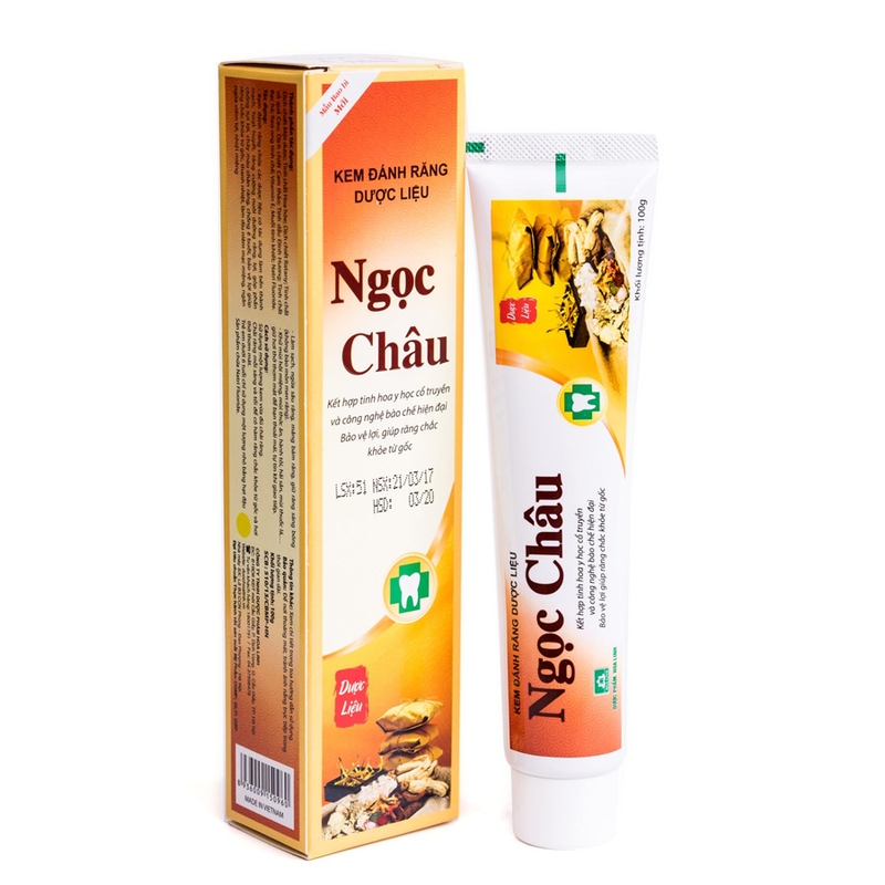 kem đánh răng trị viêm lợi Ngọc Châu