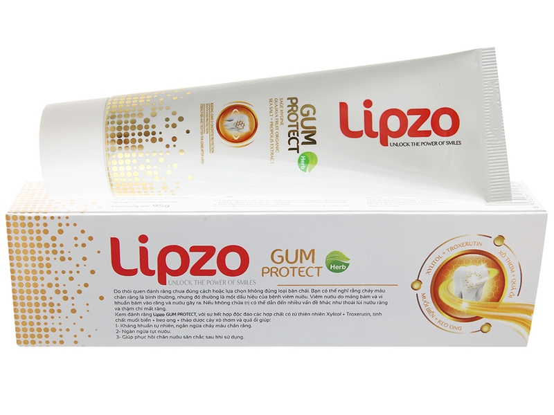 Kem đánh răng Lipzo Gum Protect
