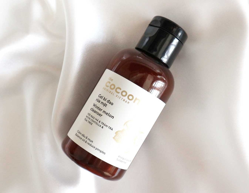 Đánh giá chi tiết sản phẩm gel rửa mặt bí đao Cocoon