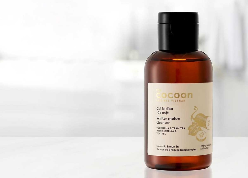 Đánh giá chi tiết sản phẩm gel rửa mặt bí đao Cocoon