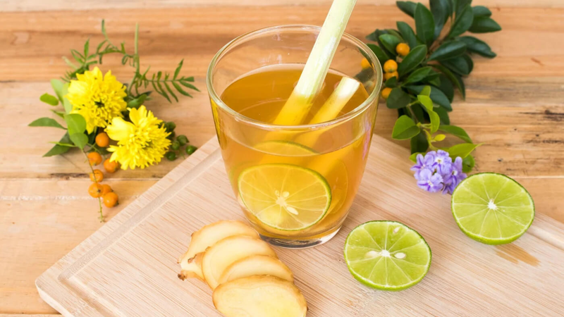 Đánh tan mỡ nội tạng với loại nước uống detox từ gừng và nghệ 1