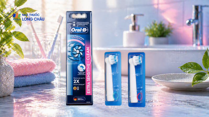 Đầu chải răng người lớn Oral-B Ultrathin