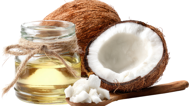 Dầu dừa giúp hấp thụ tốt các vitamin hòa tan trong chất béo