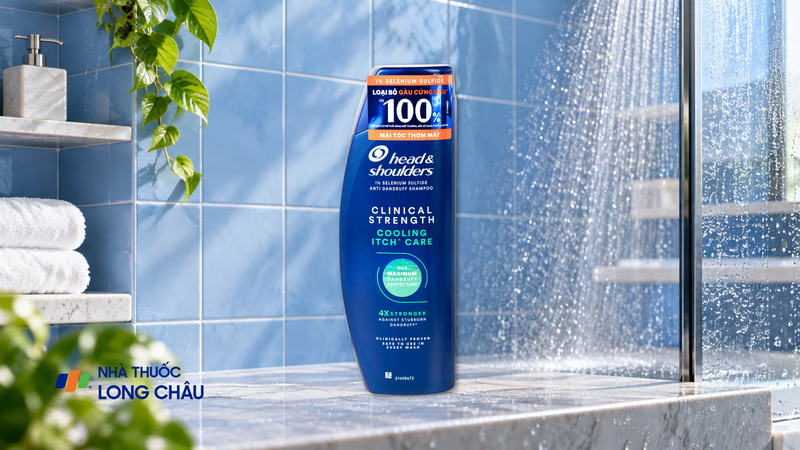 Dầu gội Head & Shoulders Clinical Strength Cooling Itch Care