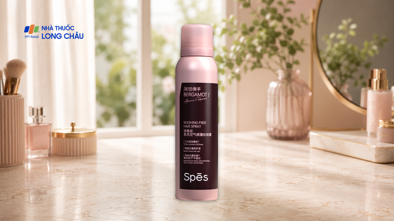 Dầu gội khô Spes hương cam Bergamot
