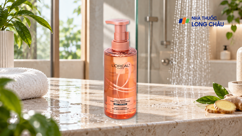 Dầu gội L’Oréal Paris Full Resist Purifying Shampoo Anti-Hair Fall