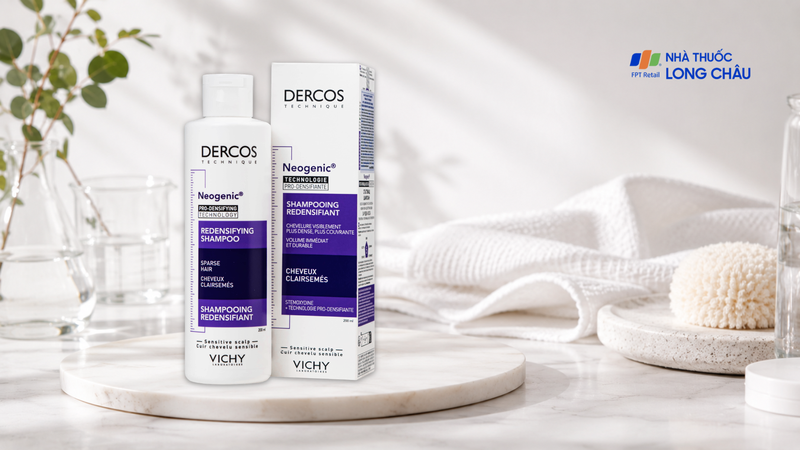 Dầu gội Vichy Dercos Neogenic Redensifying Shampoo