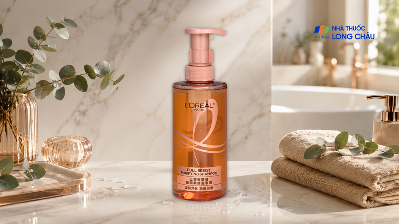 Dầu gội L'Oréal Paris Full Resist Purifying Shampoo