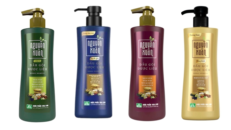 dầu gội nguyên xuân và thái dương 1