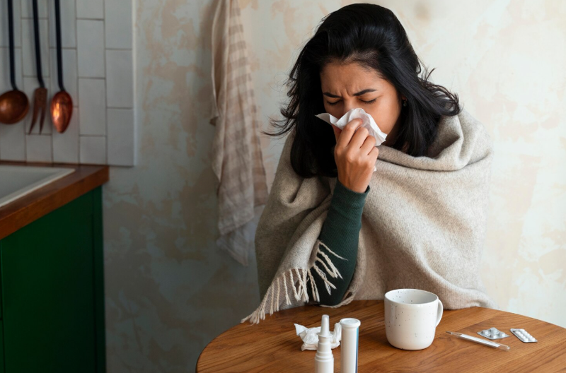 Cúm A thường kéo theo những biểu hiện chảy nước mũi và nghẹt mũi
