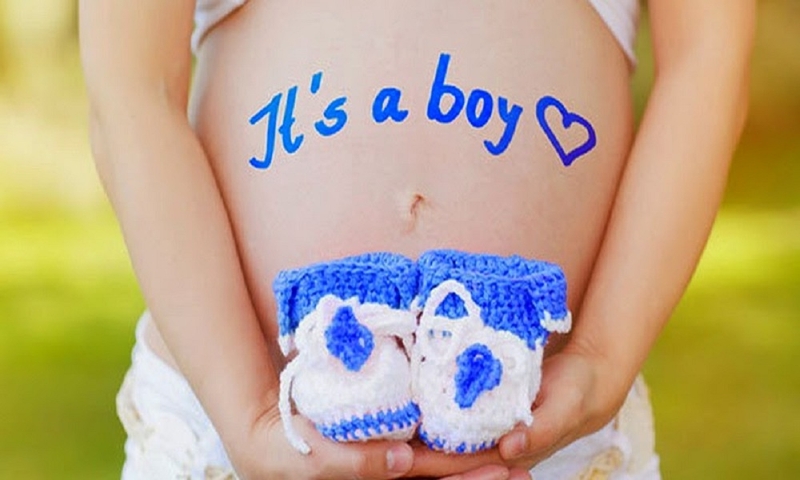 Dấu hiệu mang thai con trai chuẩn và đơn giản nhất 1