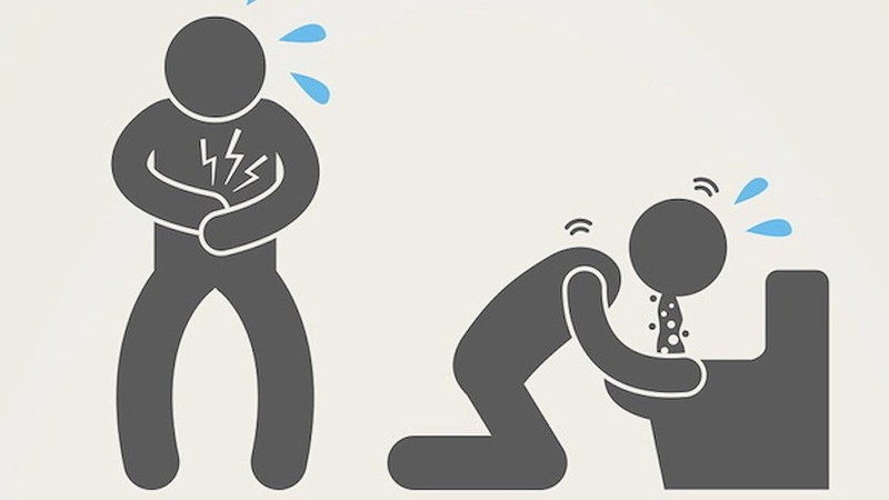 Ngộ độc vim có thể gây ra cảm giác đau bụng, buồn nôn và một số triệu chứng khác