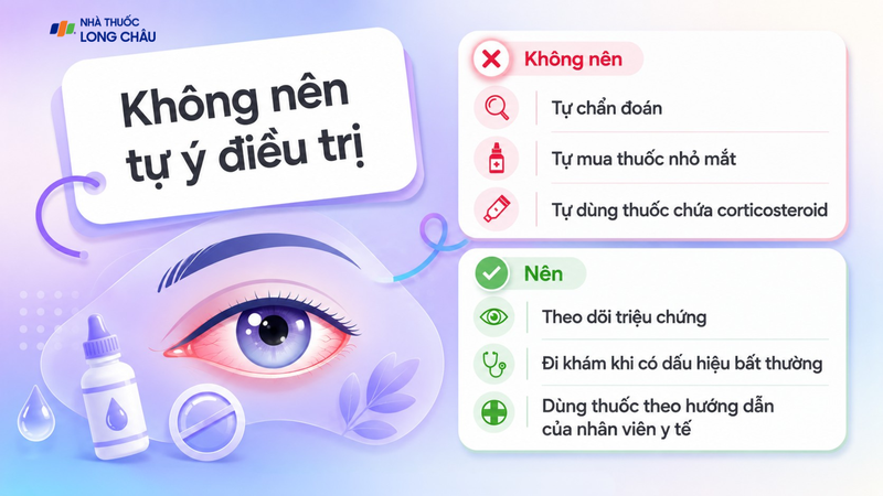 Người bệnh nên đi khám để được bác sĩ tư vấn và điều trị phù hợp